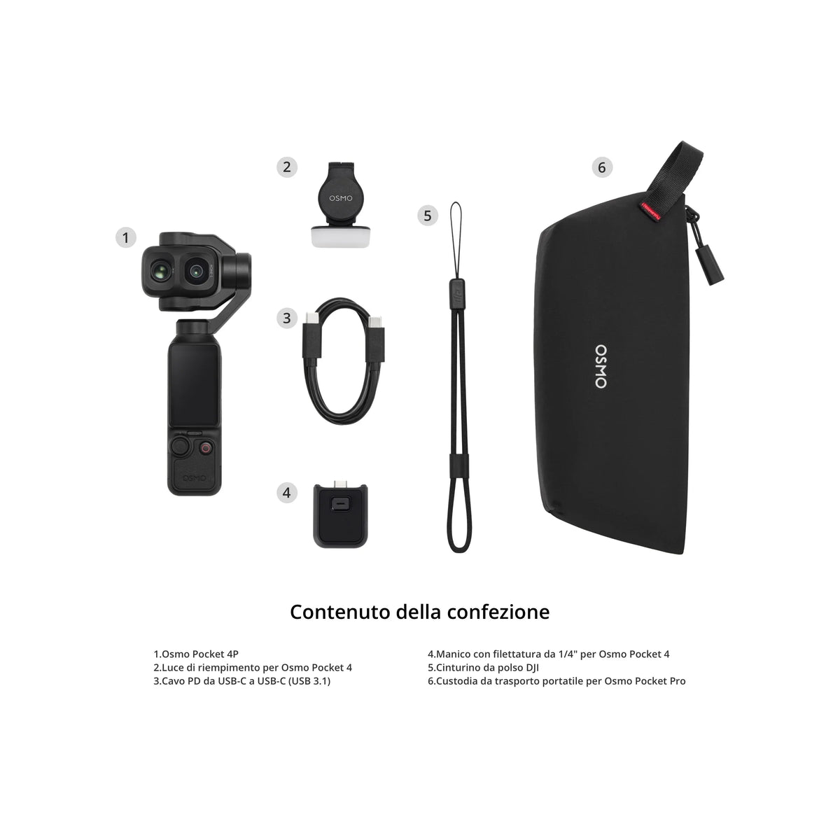 DJI Osmo Pocket 4P Standard Combo