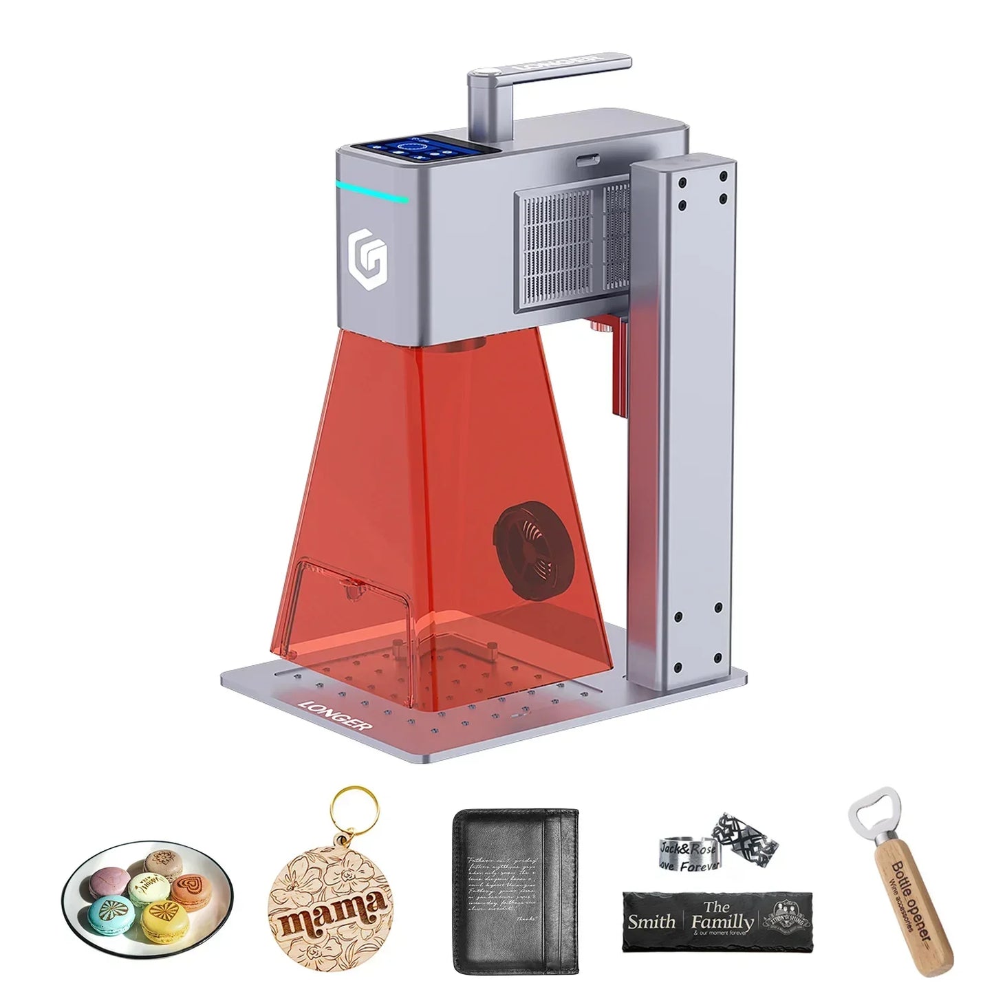 Longer Nano Duo 20W Diode + 2W IR Portable AI Laser Engraver