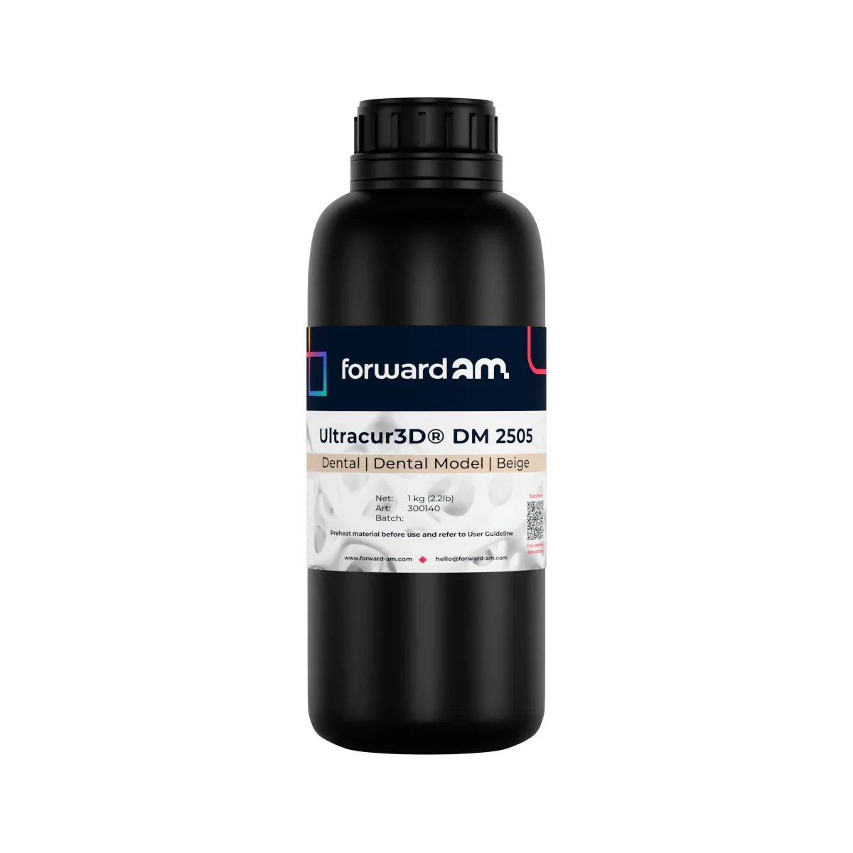 Forward AM Ultracur3D DM 2505 Dentalmodell Beige - 1 kg