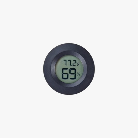 Rundes digitales Einbau-Thermometer-Hygrometer XF001