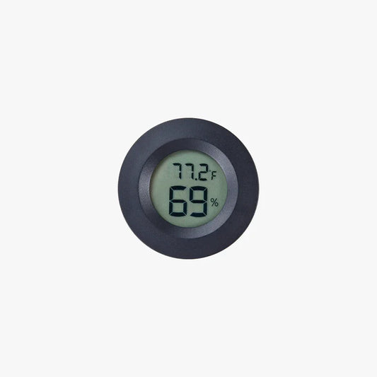 Rundes digitales Einbau-Thermometer-Hygrometer XF001