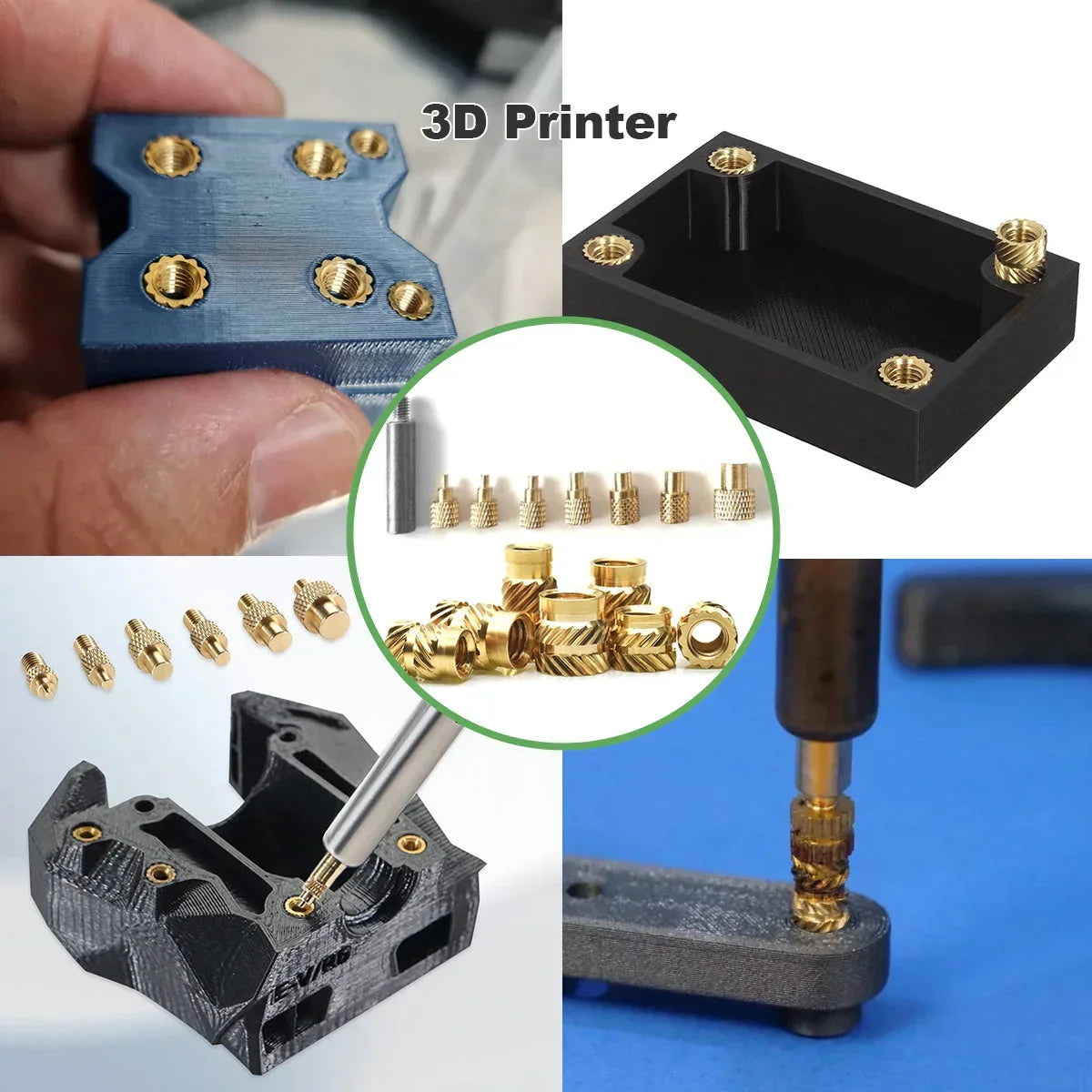 Mintion Heat Shrink Insert Tips Mintion and Threaded Inserts
