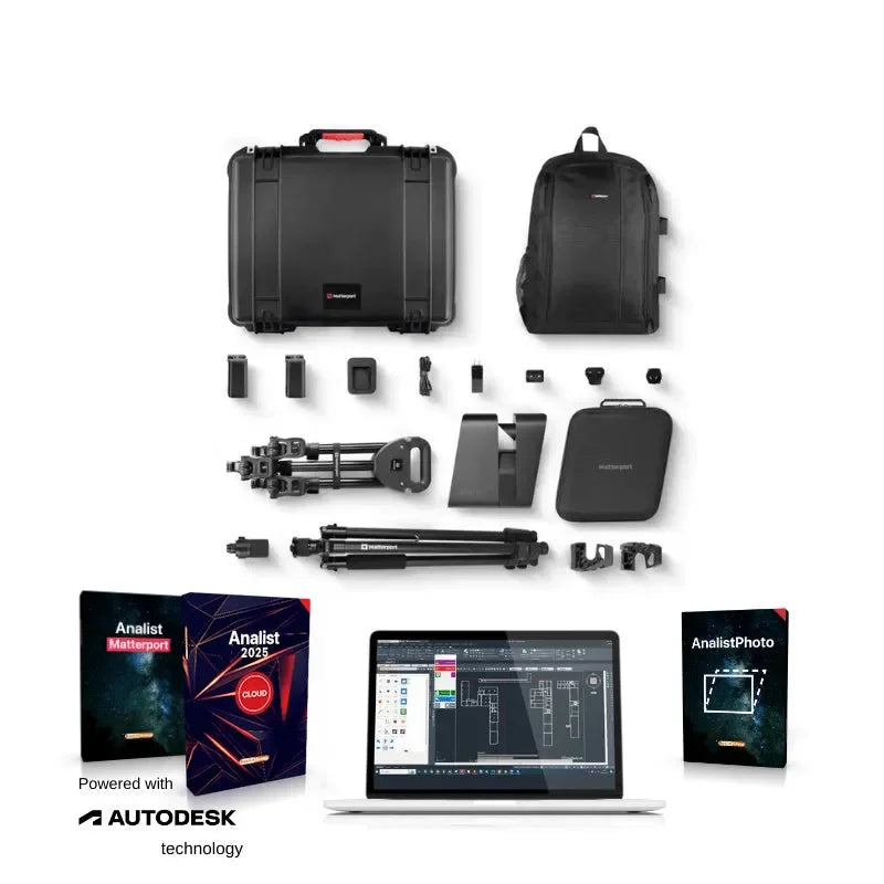Matterport Pro3 Performance Kit con Analist - 3Digital | Droni e Stampanti 3D