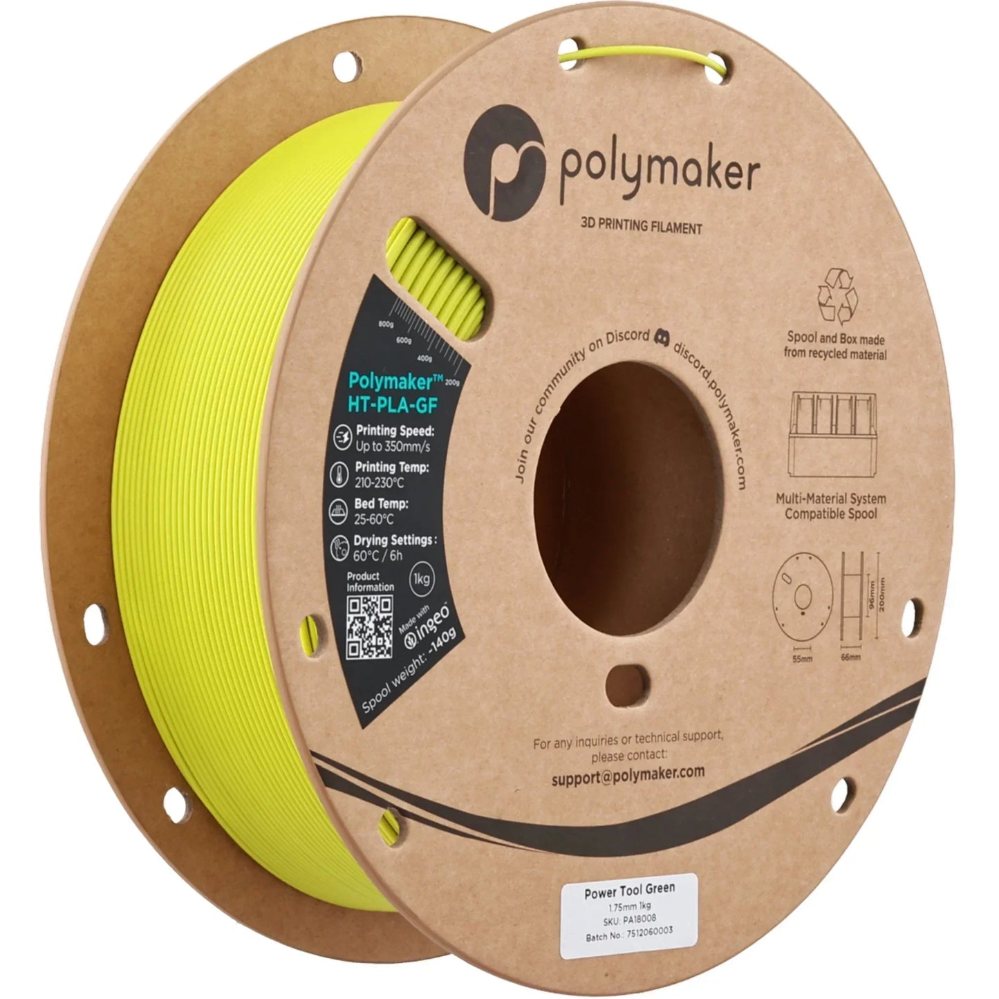 Polymaker HT-PLA-GF 1.75mm 1kg