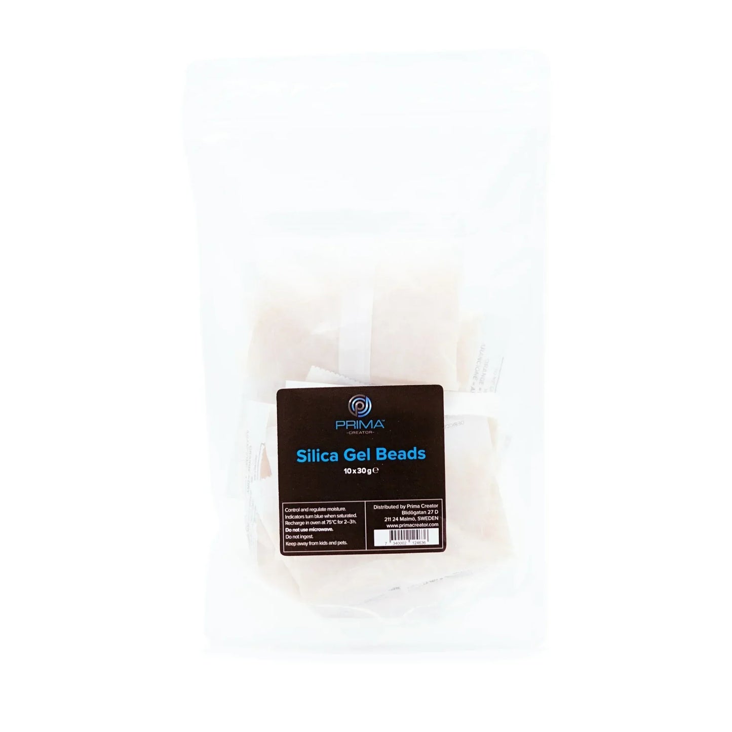 PrimaCreator Silica Gel Pack - Multi Use 10 x 30g