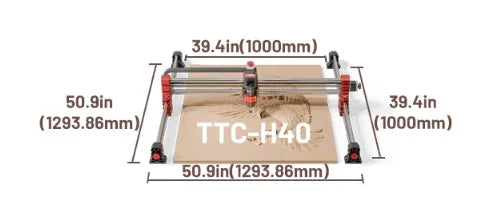 TwoTrees TTC-H40 CNC-Fräsmaschine