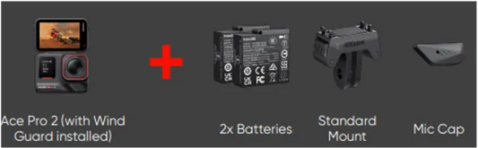 Insta360 Ace Pro 2 Dual Battery Bundle - 3Digital | Droni e Stampanti 3D