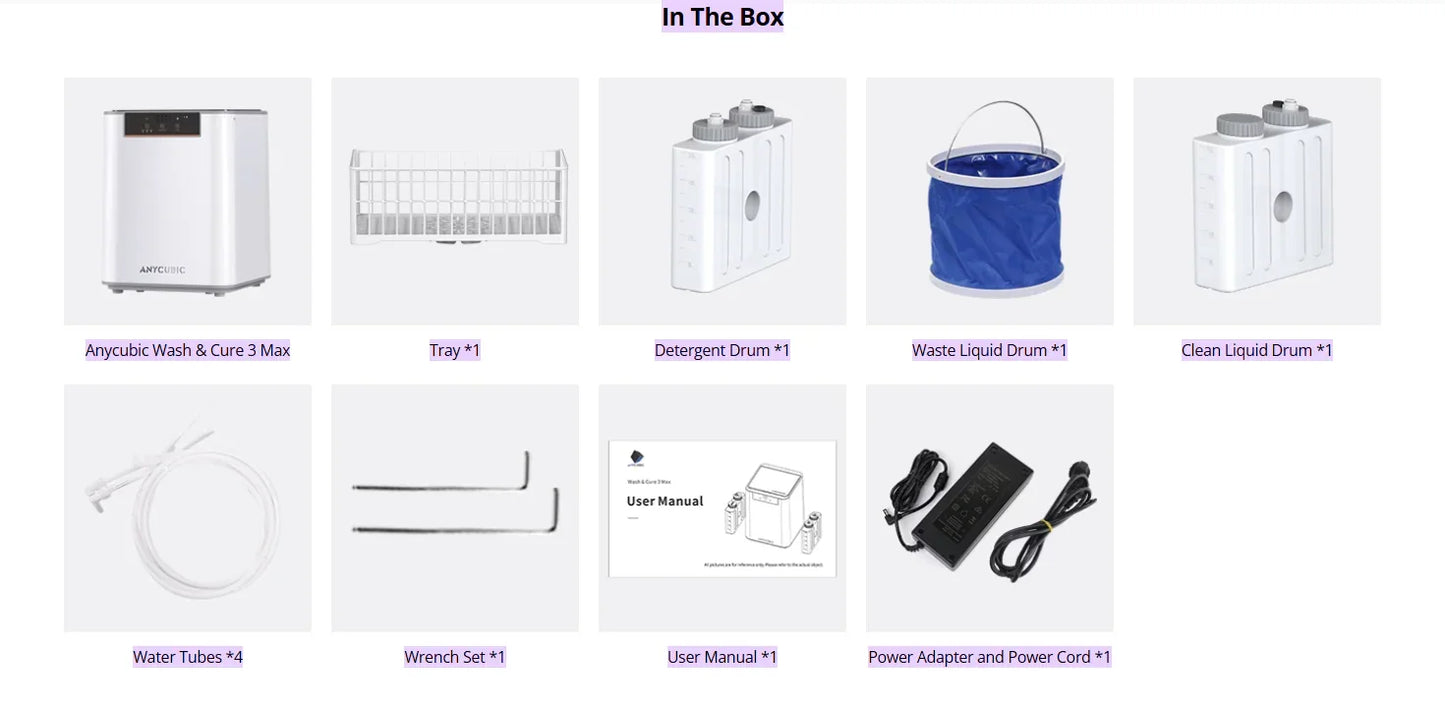 ANYCUBIC WASH & CURE 3 MAX