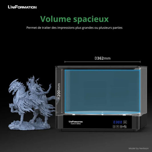Uniformation - Cure3 Ultra - 3Digital | Droni e Stampanti 3D