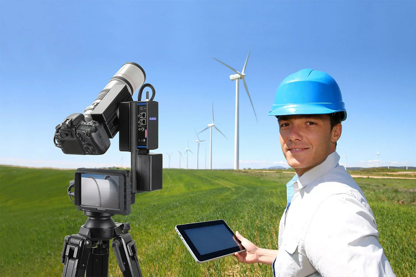Clauss WTLRIAS The inspection system for wind turbines and large structures