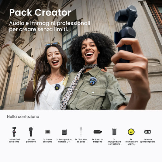 Insta360 Luna Ultra Creator Bundle