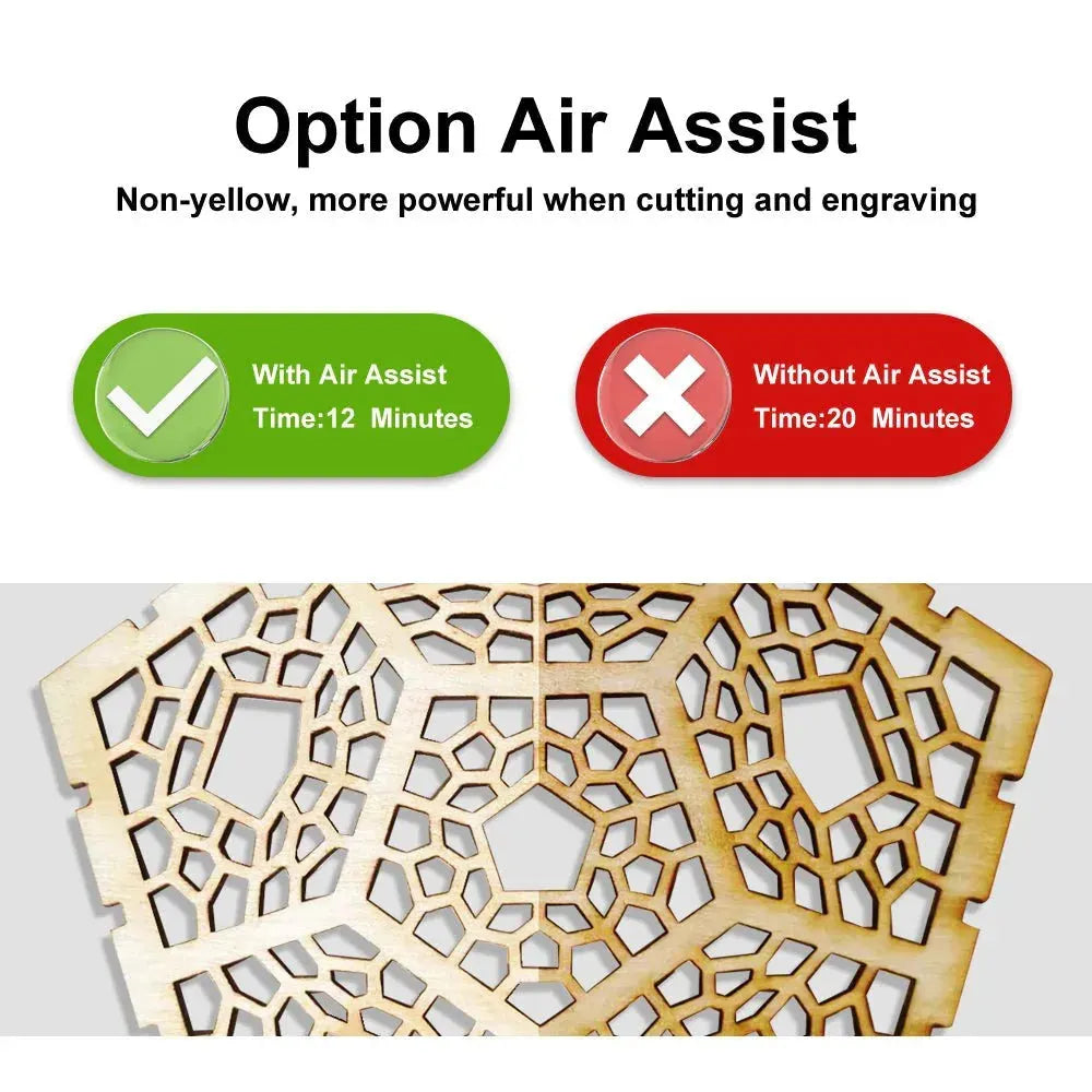 Air Assist Kits for Longer RAY5 Laser Engraver - 3Digital | Droni e Stampanti 3D