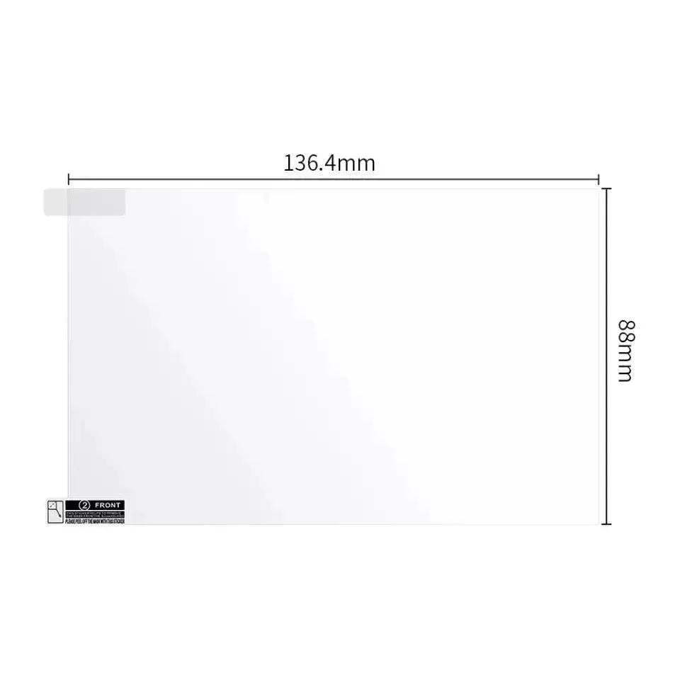 Pellicola protettiva per schermo stampante 3D 136,4x88mm, spessore 0,15mm.