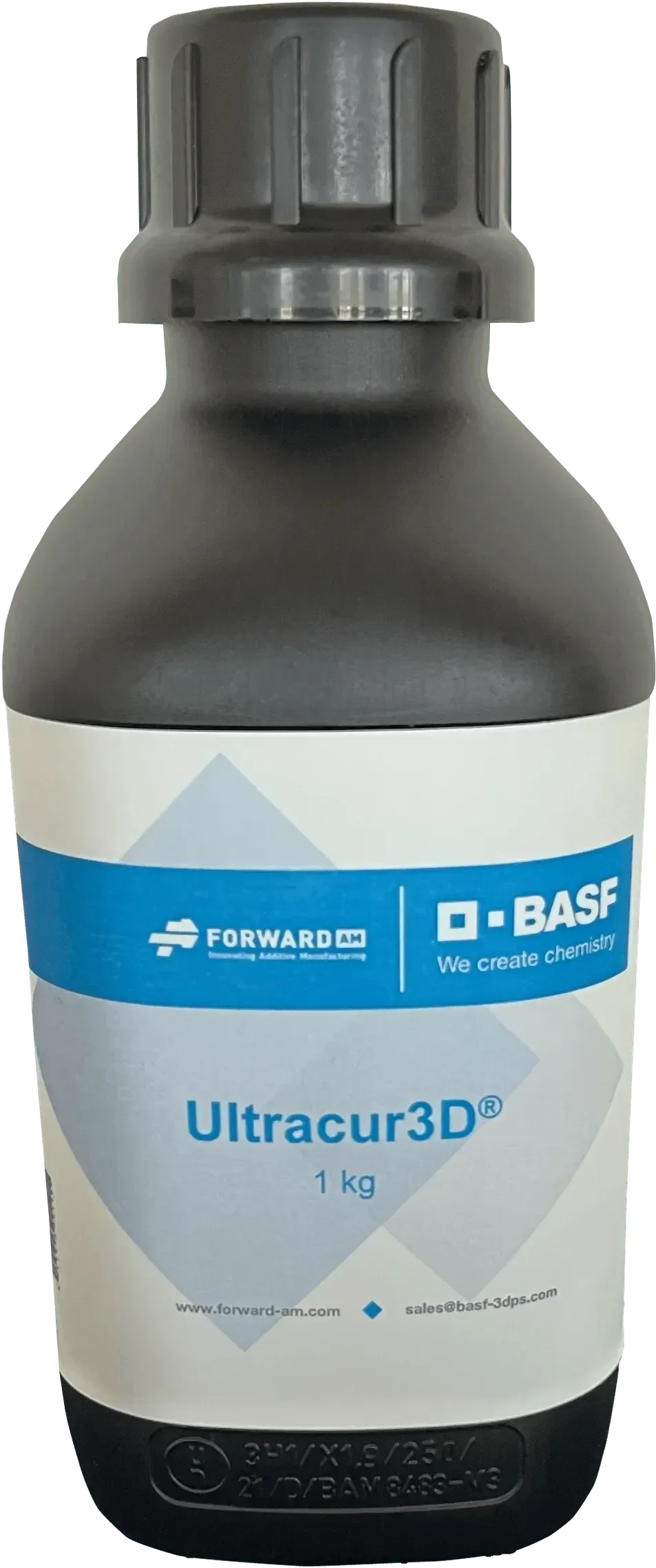 BASF ULTRACUR3D FLEXIBLE UV RESIN EL 60 - 1 KG - CLEAR - 3Digital | Droni e Stampanti 3D