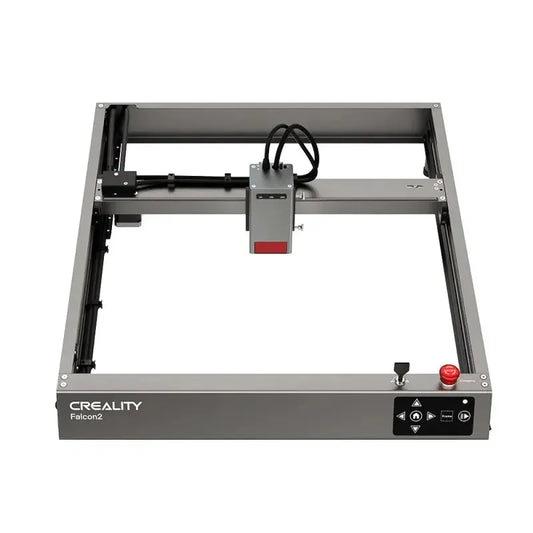 Incisore e taglierina laser desktop Creality Falcon2 in metallo, vista frontale