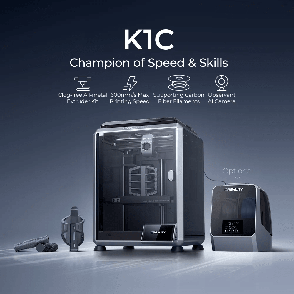 CREALITY K1C - 3Digital | Droni e Stampanti 3D