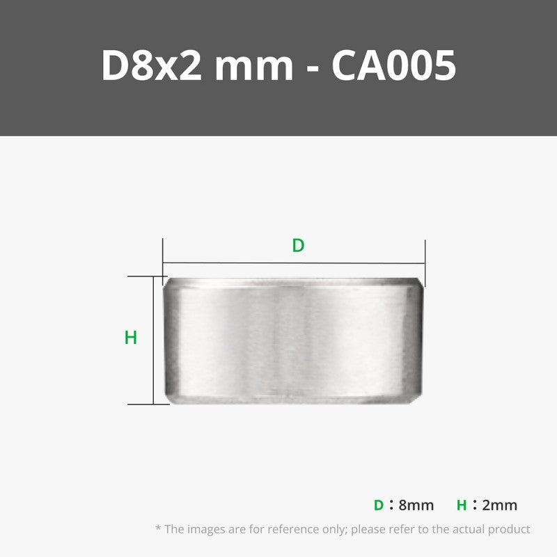 Bambu Lab D8x2mm Round Magnet 20pcs CA005