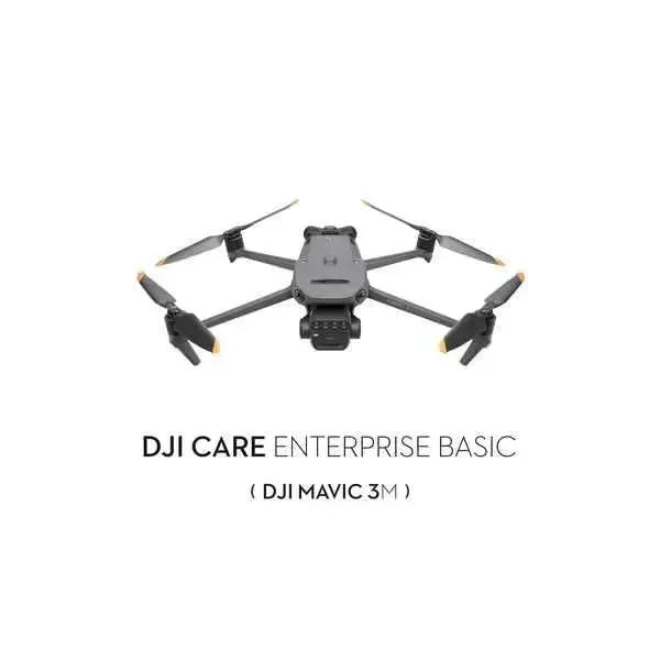 Drone DJI Mavic 3M Enterprise Basic con quattro eliche su sfondo bianco