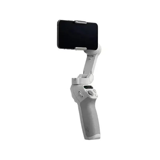 Gimbal stabilizzatore per smartphone colore grigio, ideale per video e foto stabili