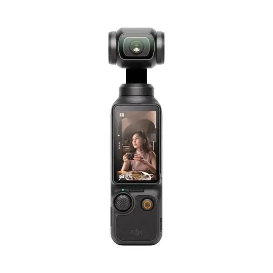 Fotocamera portatile DJI Osmo Pocket 3 con schermo touchscreen e gimbal integrato