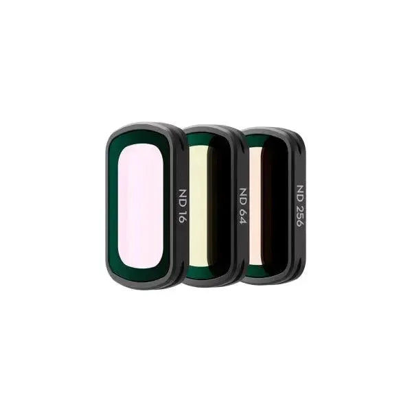 Set filtri ND magnetici per DJI Osmo Pocket 3, tre livelli di densità per riprese video.