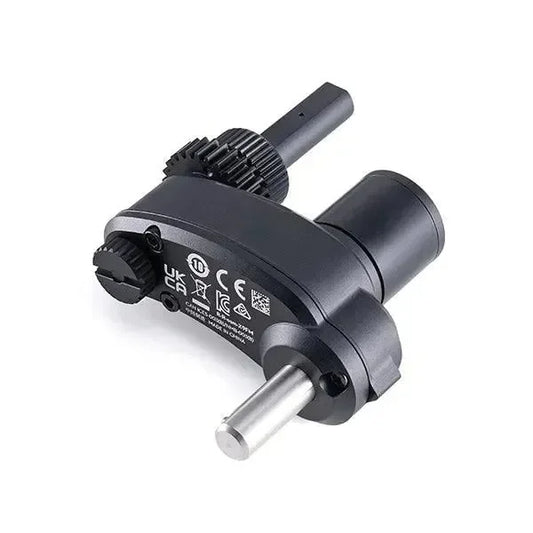 Motore di messa a fuoco DJI Zenmuse X9 per droni, accessorio nero con ingranaggi visibili