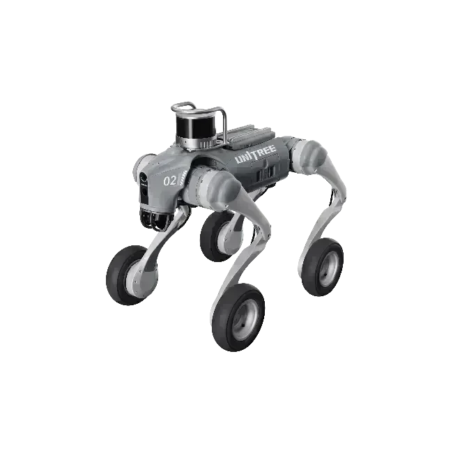 Unitree - Go2 W Wheeled Robot Dog - 3Digital | Droni e Stampanti 3D