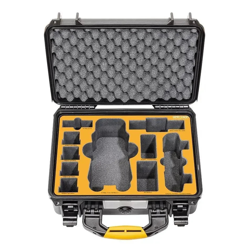 Valigetta rigida con interno in schiuma sagomata per drone DJI Mavic 3 e accessori