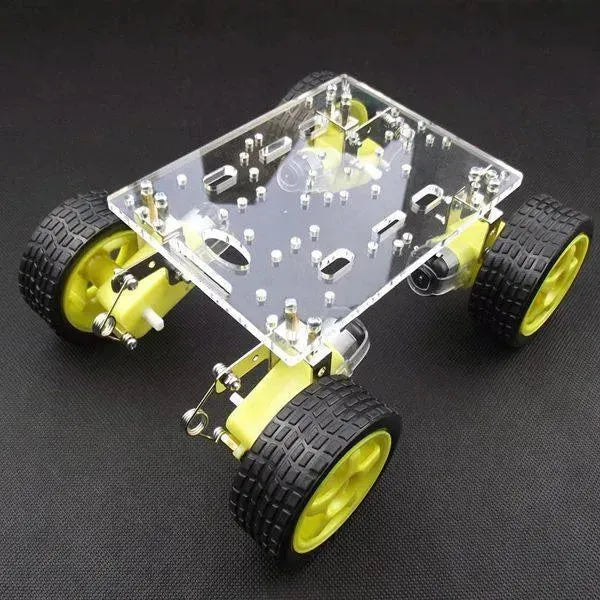 Piattaforma robotica 4WD con sospensioni - 3Digital | Droni e Stampanti 3D