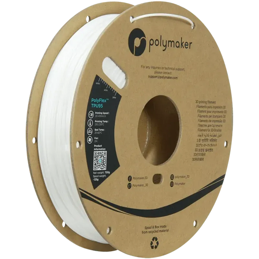 POLYMAKER POLYFLEX TPU-95A - 1.75mm/750g - 3Digital | Droni e Stampanti 3D