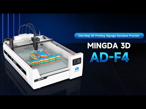 Mingda AD-F4 - Stampante 3D FDM speciale per insegne luminose