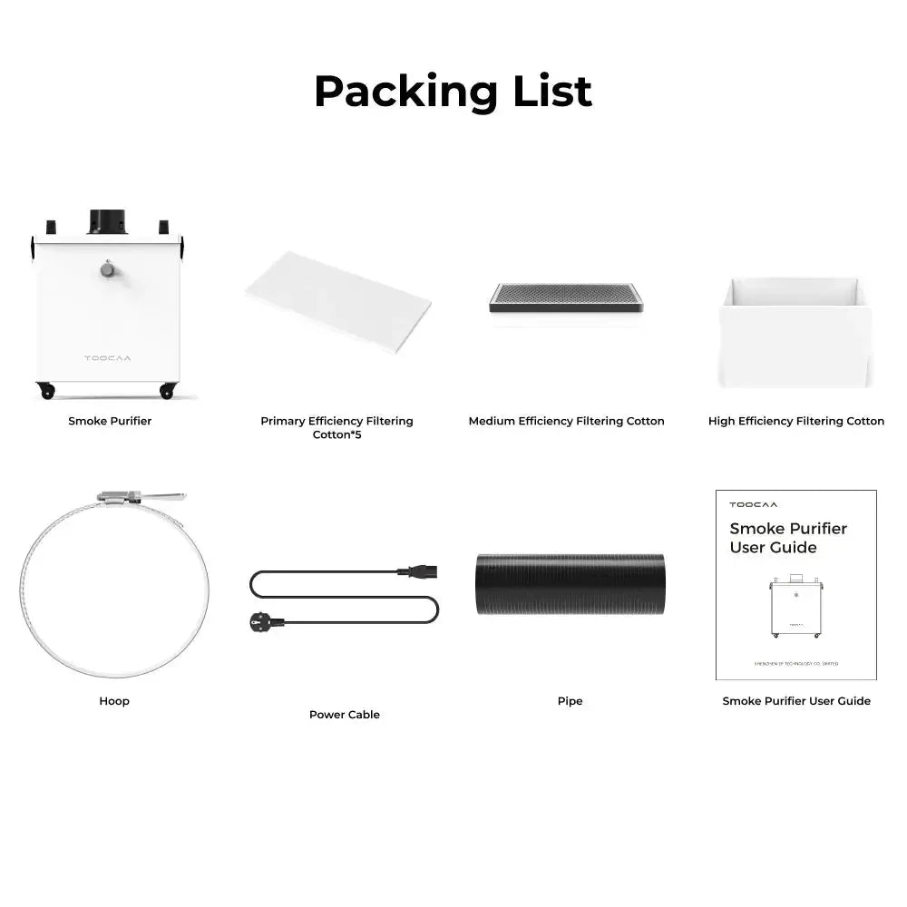 Purificatore di fumo TOOCAA - 3Digital | Droni e Stampanti 3D