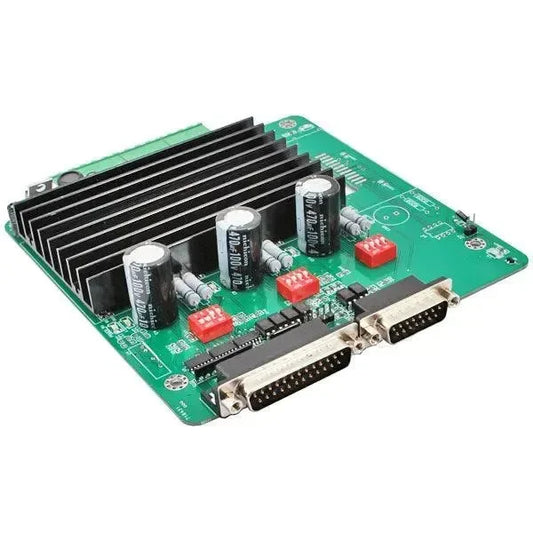 Scheda elettronica controller per stampante 3D con connettori e dissipatore di calore