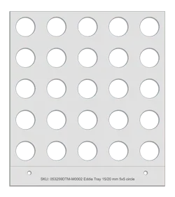 Vassoio manuale DTM Eddie M0002 - 3Digital | Droni e Stampanti 3D