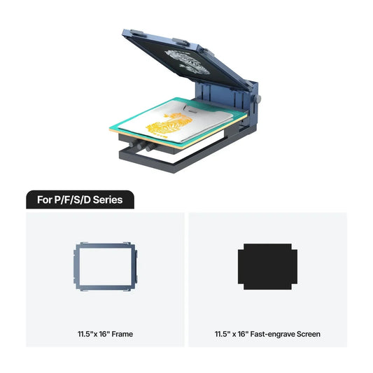Stampante serigrafica xTool 2.0 con telaio grande per serie P/F/S/D