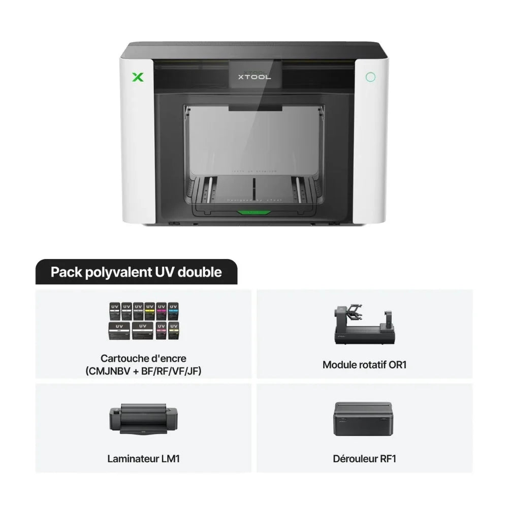 xTool - Stampante Omni O1 - Stampante UV 4 in 1
