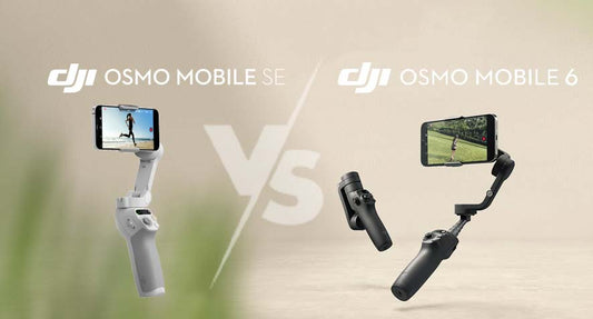 Confronto tra DJI Osmo Mobile 6 vs DJI Osmo Mobile SE