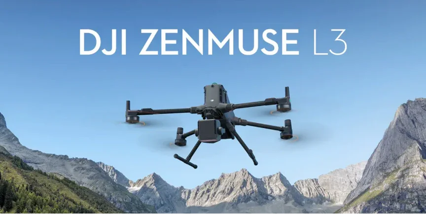 Zenmuse L3: il primo sistema LiDAR aereo DJI ad alta precisione e lungo raggio