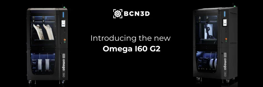 BCN3D Omega I60 G2: stampa 3D industriale IDEX pronta per la produzione 24/7