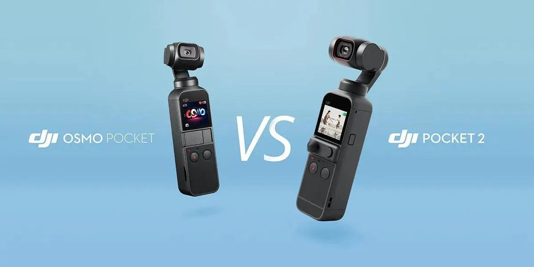 Confronto tra DJI Pocket 2 e Osmo Pocket: cosa c’è di nuovo? -3Digital | Droni e Stampanti 3D