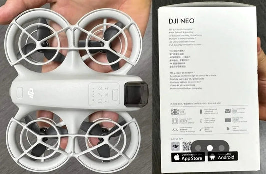 DJI NEO parzialmente svelato: il mini selfie drone con video 4K e IA