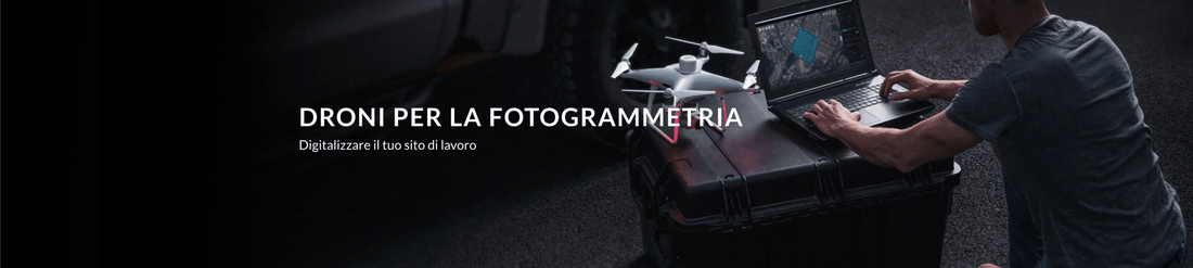 DRONI PER LA FOTOGRAMMETRIA -3Digital | Droni e Stampanti 3D