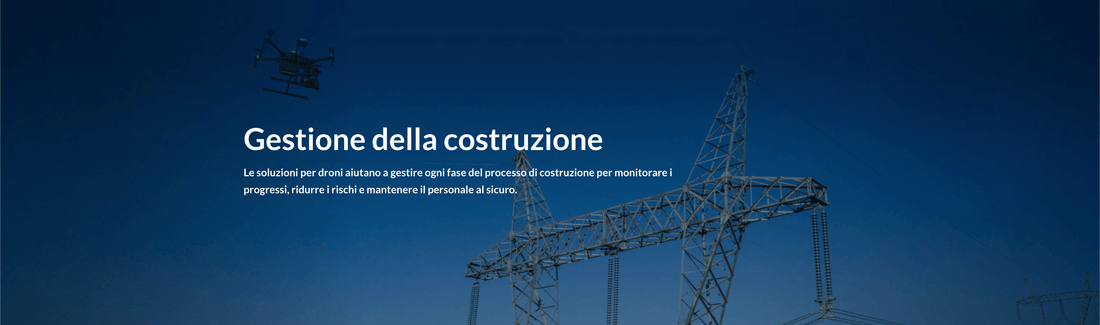 Gestione della costruzione - DJI ENTERPRISE -3Digital | Droni e Stampanti 3D