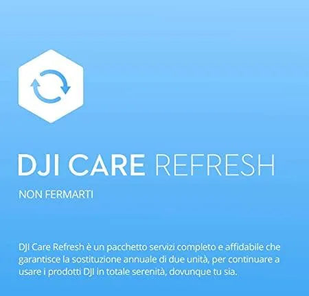 DJI Care Refresh 1 Anno - 3Digital | Droni e Stampanti 3D