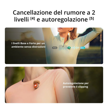 DJI Mic Mini 2 (1 TX + 1 RX mobile + Custodia di ricarica) - 3Digital | Droni e Stampanti 3D
