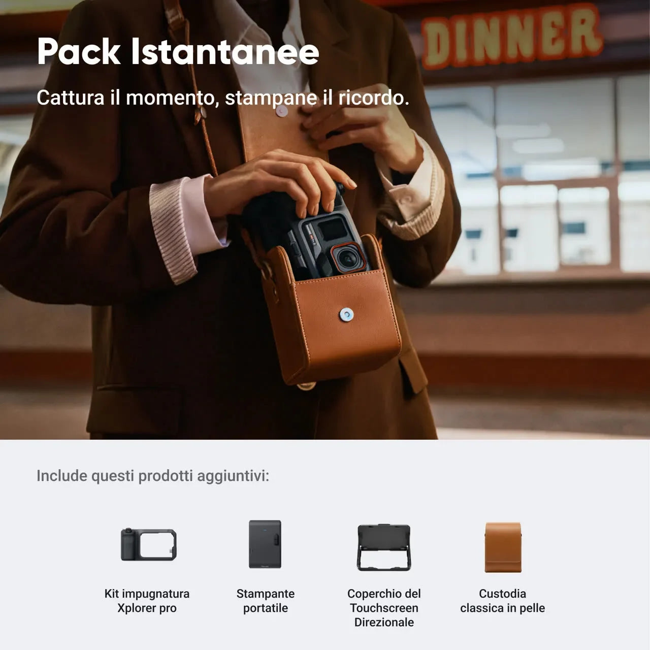 Insta360 Ace Pro 2 Flash Print Bundle - 3Digital | Droni e Stampanti 3D