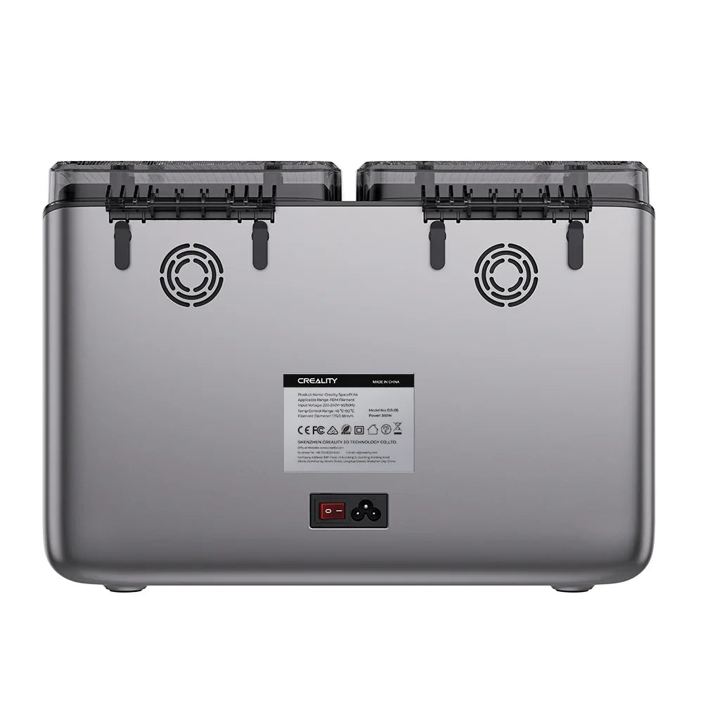 Creality SpacePi X4 Filament Dryer - 3Digital | Droni e Stampanti 3D