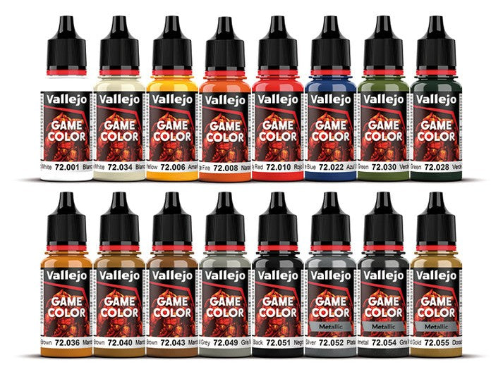 Vallejo Game Color Set (16)