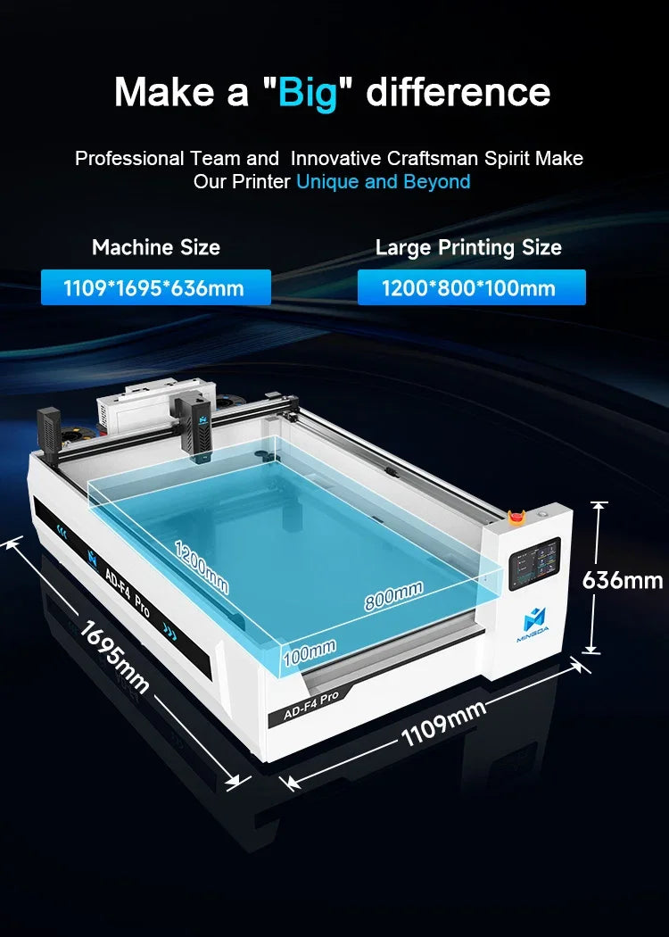 Mingda - AD-F4 Pro 3D Printer