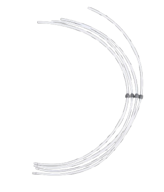 Flashforge Creator 5 Series Filament Guide Tube with Outlet Collet